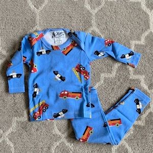 NWT At Home pajama set ‘emergency vehicles’